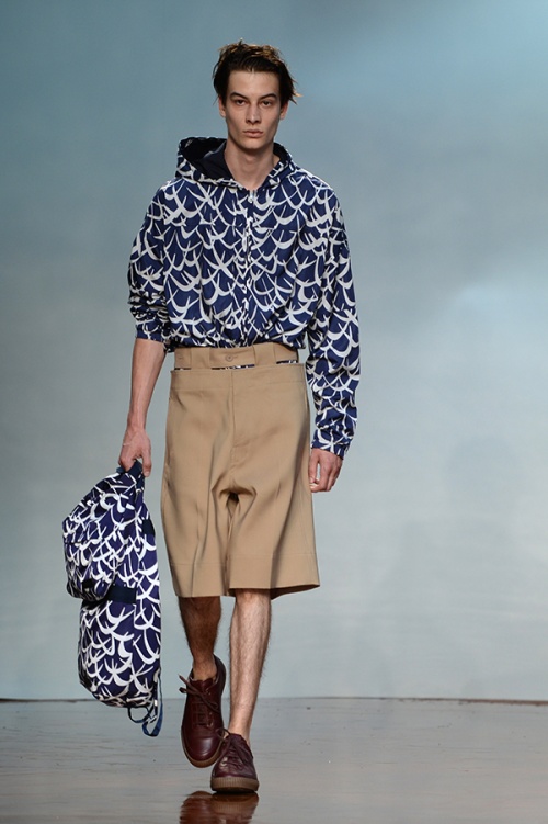 A look from Marni's men's spring/summer 2017 runway (Credit: AFP Photo)